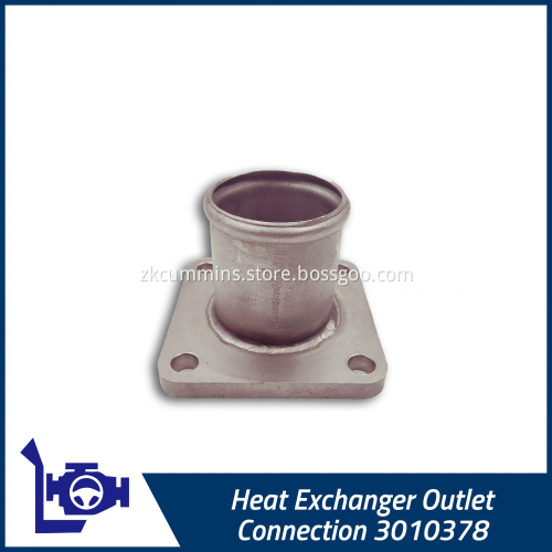 3010378 Cummins Heat Exchanger Outlet Connection